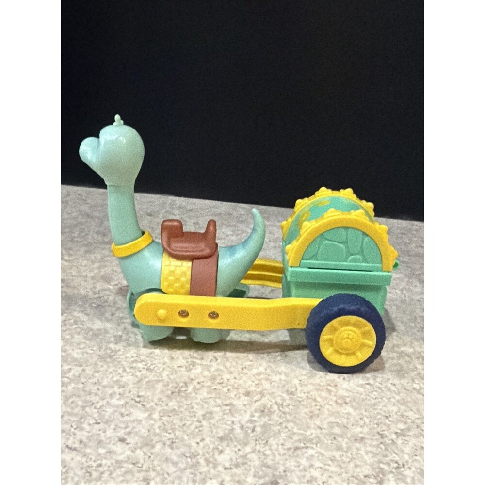 Dino Ranch Clover Care Cart Vehicle Figure 2021 Boat Rocker Studios Jazwares - Picture 4 of 4